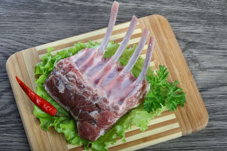 Lamb Frenched Rack 4 rib bone