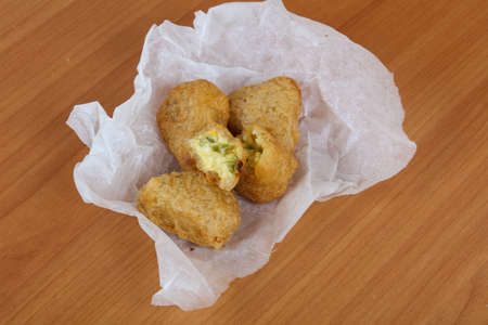 Picante cheese balls - ready for eat