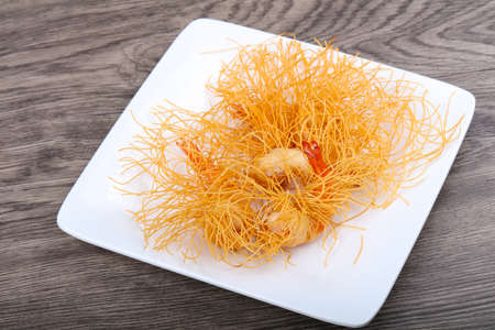 Shrimp wraped in noodle - Thai style cuisine