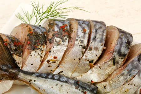 Smoked Scomberの写真素材