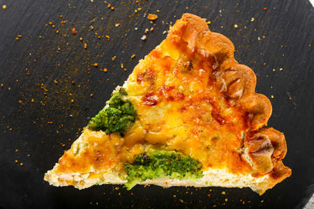 Traditional Russian kish pieの写真素材