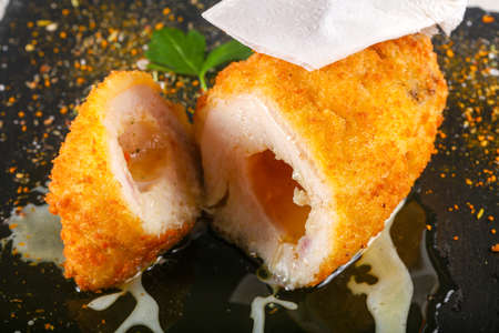 Traditional Kiev cutletの写真素材