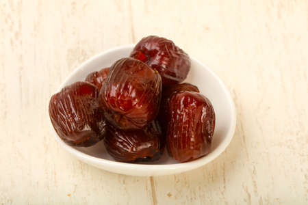 Dry date fruit heap