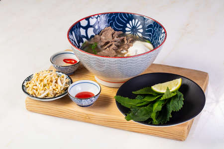 Traditional Vietman Pho soup