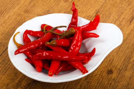 Pickled chili peppersの写真素材
