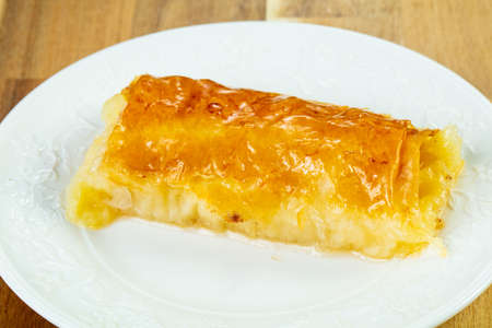 Sweet delight Baklava with honey