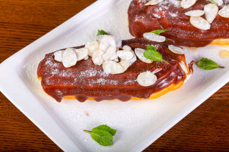 Sweet tasty choco Eclair