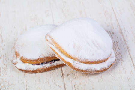 Sweet tasty hot coockies pastrieの写真素材