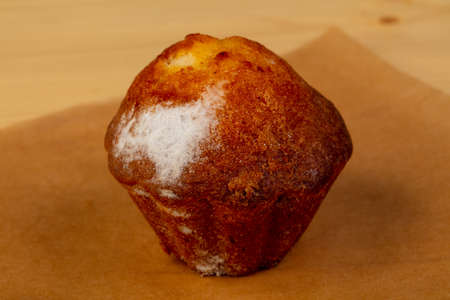 Sweet tasty muffin with grapeの写真素材
