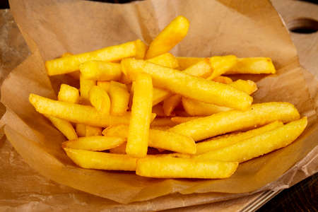Hot tasry French fried potato