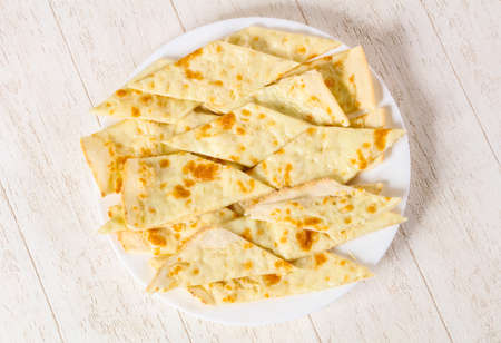 Focaccia bread with cheese