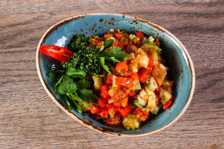 Grilled vegetables mix bbqの写真素材