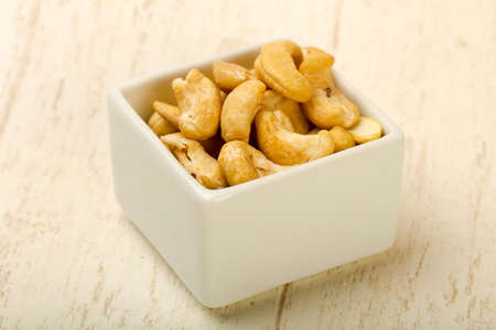 Cashew nuts heapの写真素材