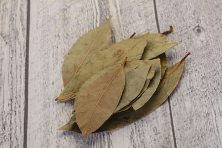 Dry laurel leaves - ready for cooking