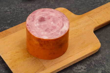 Natural ham made from pork meat