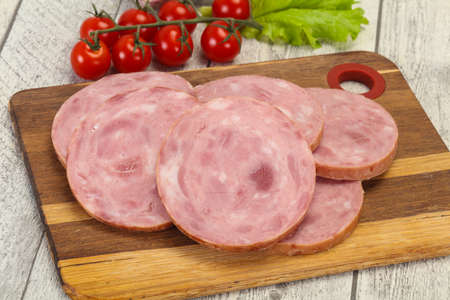 Natural ham made from pork meat