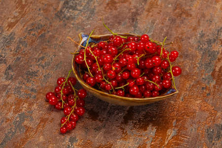 Sweet tasty fresh Red currant berries