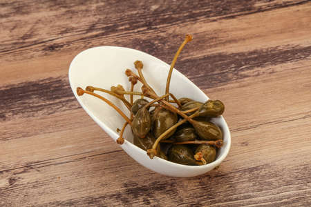 Tasty Caper berries in the bowlの写真素材