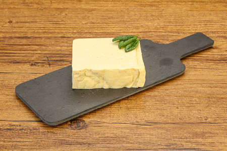 Asian vegetarian tofu soya bean cheeseの写真素材