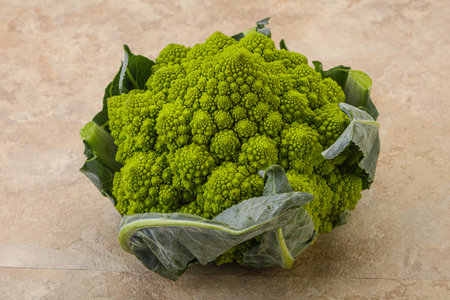 Tasty Vegan organic food - Romanesco cabbageの写真素材