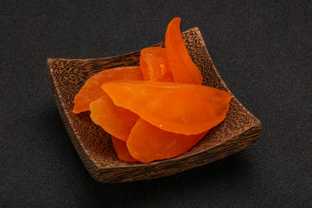 Dry sweet mango tropical fruit dessertの写真素材