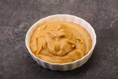 Peanut butter snack in the bowl