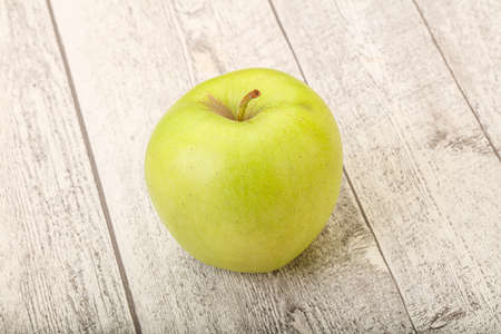 Ripe and sweet green tasty appleの写真素材