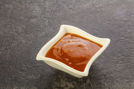 Asian traditional cuisine - curry sauce for meat and chickenの写真素材