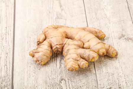 Natural organic raw ginger root aromaの写真素材