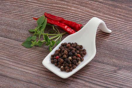 Red, black, yellow peppercorn mix