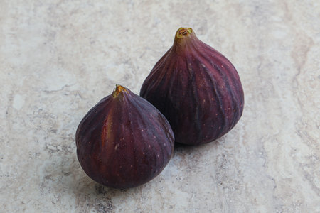Ripe sweet and tasty fig fruit isolatedの写真素材