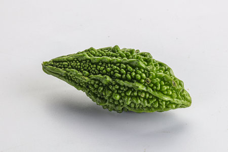 Green raw bitter lemon vegetables heap
