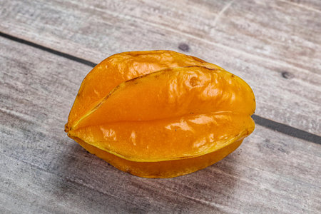 Tropical sweet delicous fruit - carambola or srarfruitの写真素材