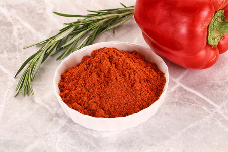 Red paprika powder aroma spicy seasoning