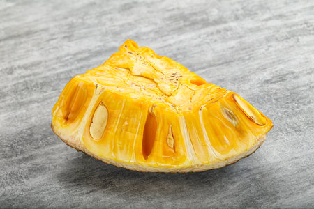 Tropical exotic sweet juicy Jackfruit half