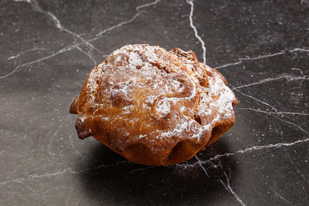 Sweet and tasty Homemade vanilla muffin