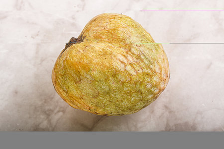 Sweet tropical exotic custard apple - Annonaの写真素材