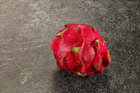Ripe sweet fresh exotic dragon fruitの写真素材