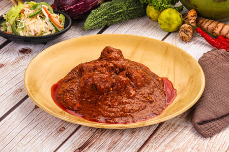 Indian cuisine Ginger murg tikka with chickenの写真素材