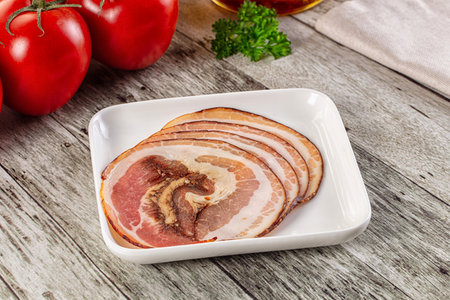 Iranian pancetta sausage pork meat sausage