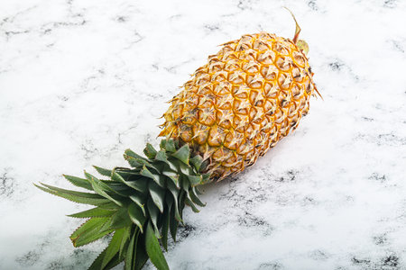 Fresh ripe sweet juicy Pineapple fruitの写真素材
