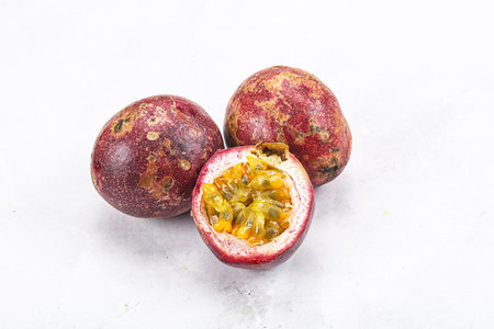 Tropical exotic juicy Maracuya Passion fruit