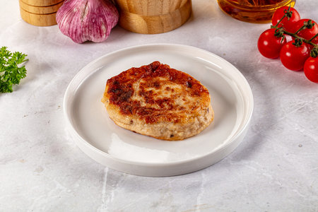 Gourmet Fried salmon minced fish cutlet