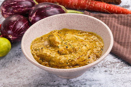 Indian spicy chicken masala corma curry