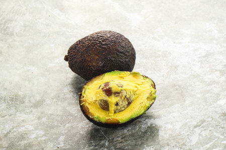 Raw fresh organic exotic fruit avocado