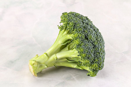 Raw green fresh broccoli cabbage for cooking