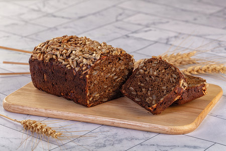 Browl diet rye bread with seeds