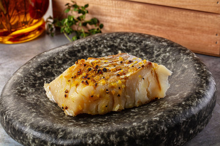 Steamed dietary code fish fillet with spices