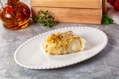 Steamed dietary code fish fillet with spices