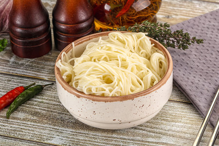 Japanese boiled wheat thin some noodles